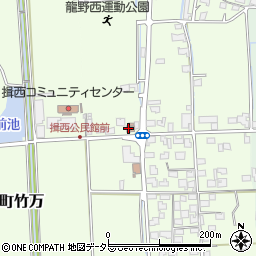 龍野揖西郵便局周辺の地図