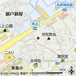 静岡県藤枝市瀬戸新屋303周辺の地図