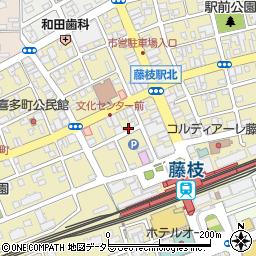 リパーク藤枝駅前１丁目駐車場周辺の地図