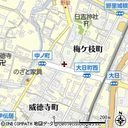 兵庫県姫路市威徳寺町77周辺の地図