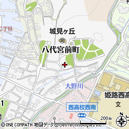 兵庫県姫路市八代宮前町19-5周辺の地図