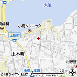 兵庫県小野市上本町137周辺の地図