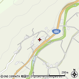 岡山県加賀郡吉備中央町湯山124周辺の地図