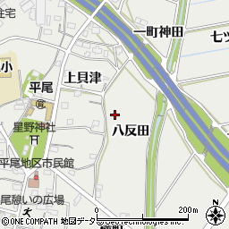平尾東公園トイレ周辺の地図