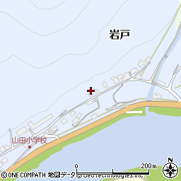 岡山県和気郡和気町岩戸758周辺の地図