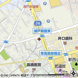 ベビーロック修理店・藤枝焼津島田受付周辺の地図