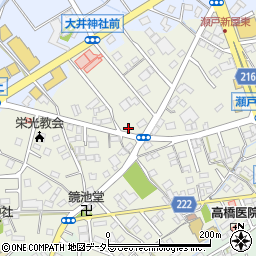 静岡県藤枝市瀬戸新屋251周辺の地図