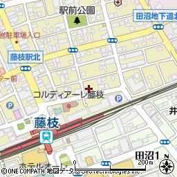 トヨタレンタリース静岡藤枝駅前店周辺の地図