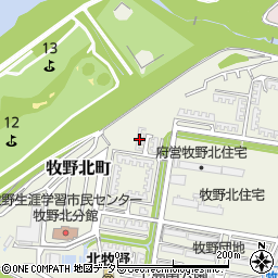 大阪府枚方市牧野北町10-28周辺の地図