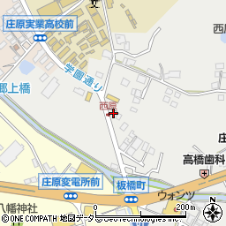 広島県庄原市板橋町54周辺の地図