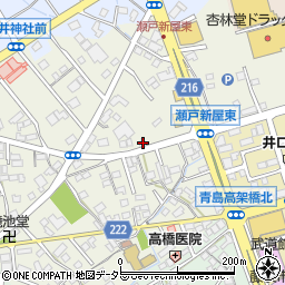 静岡県藤枝市瀬戸新屋89周辺の地図