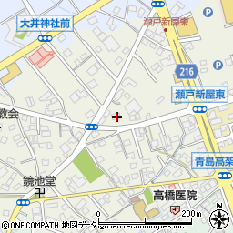 静岡県藤枝市瀬戸新屋83周辺の地図