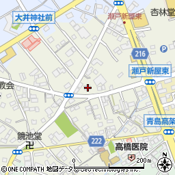 静岡県藤枝市瀬戸新屋83周辺の地図