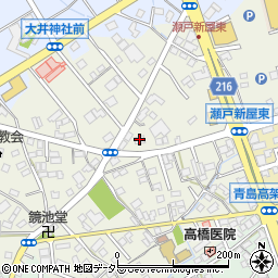 藤枝市社会福祉協議会　在宅福祉センター周辺の地図