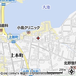 兵庫県小野市上本町141周辺の地図