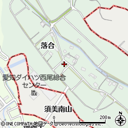 愛知県西尾市家武町居成山29周辺の地図