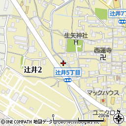 すき家姫路辻井店周辺の地図