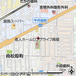 大阪府高槻市南松原町16-15周辺の地図