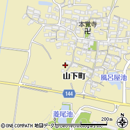 三重県亀山市山下町107周辺の地図