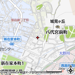 兵庫県姫路市八代緑ケ丘町1周辺の地図
