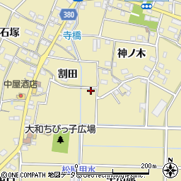 愛知県豊川市豊津町神ノ木268周辺の地図