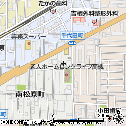 大阪府高槻市南松原町16-5周辺の地図