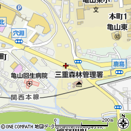 鹿島橋周辺の地図
