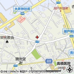 静岡県藤枝市瀬戸新屋248-1周辺の地図