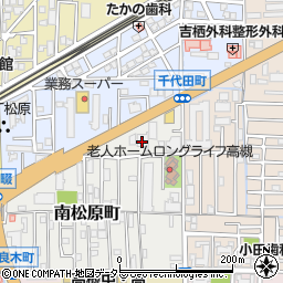 京都中央信用金庫高槻支店周辺の地図