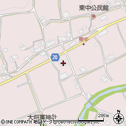 兵庫県三木市口吉川町東中186周辺の地図