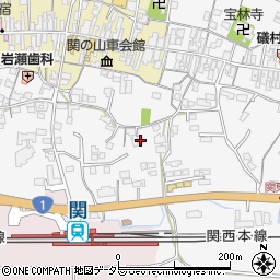 三重県亀山市関町木崎170周辺の地図