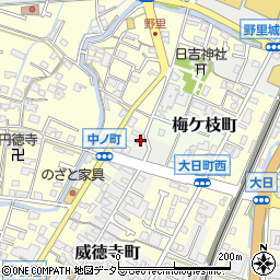 兵庫県姫路市威徳寺町1周辺の地図