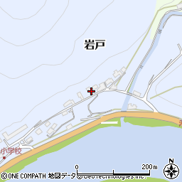 岡山県和気郡和気町岩戸730周辺の地図