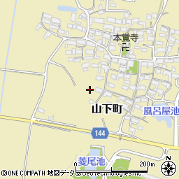 三重県亀山市山下町106周辺の地図