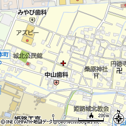 兵庫県姫路市伊伝居周辺の地図