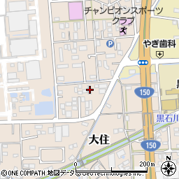 静岡県焼津市三ケ名10周辺の地図