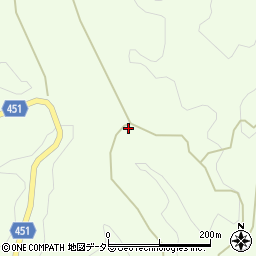 広島県庄原市東城町三坂282-2周辺の地図