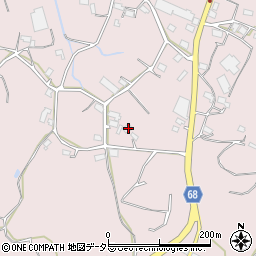 静岡県浜松市浜名区大平221周辺の地図