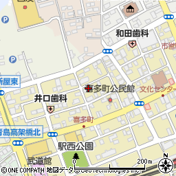 喜多町マンション周辺の地図