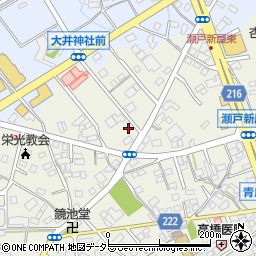 静岡県藤枝市瀬戸新屋247周辺の地図