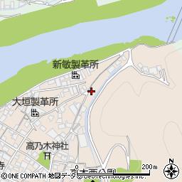 兵庫県姫路市花田町高木93周辺の地図