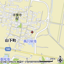 三重県亀山市山下町499周辺の地図