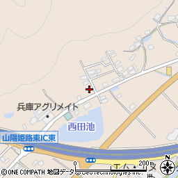 兵庫県姫路市飾東町山崎1289周辺の地図
