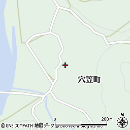 広島県三次市穴笠町261周辺の地図