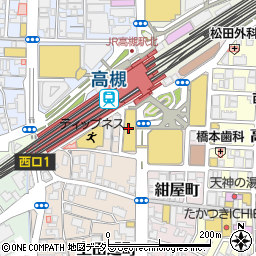 野村證券株式会社　高槻支店周辺の地図