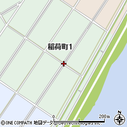 愛知県碧南市稲荷町周辺の地図