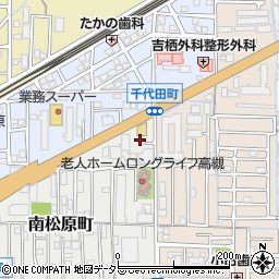 大阪府高槻市南松原町16-13周辺の地図