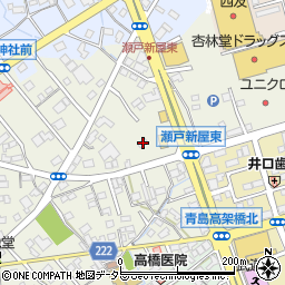 静岡県藤枝市瀬戸新屋106周辺の地図