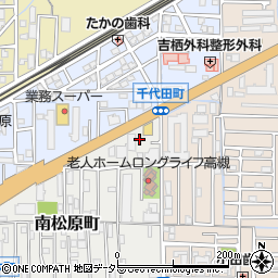 大阪府高槻市南松原町16周辺の地図