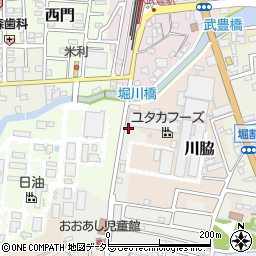 愛知県知多郡武豊町後田周辺の地図